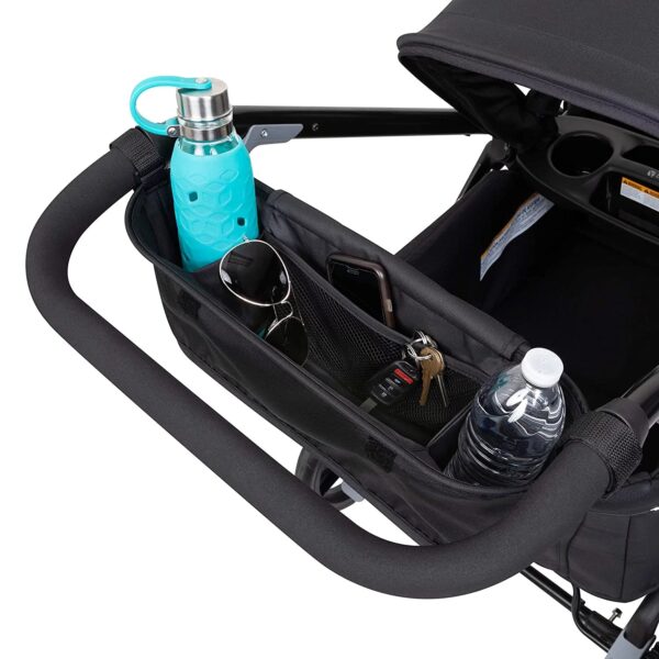Baby Trend Expedition 2 in 1 Push or Pull Stroller Wagon w/ Canopy, Blue