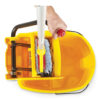 Wavebrake Side Press Combo Bucket 35 Qt, Yellow