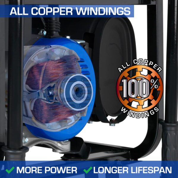13000-Watt Dual Fuel Hybrid Portable Generator