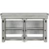 Bowery Hill 55 Gallon Aquarium Stand in Rustic White
