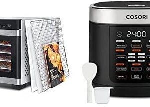 COSORI 10 Cup Rice Cooker with 18 Functions, Stainless Steel Inner Pot