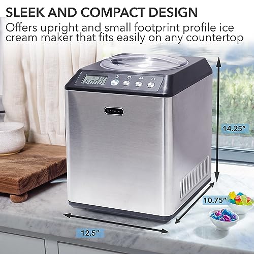 cfc4e29736d2406d91356c93a5cb6632 Whynter ICM-201SB Upright Automatic Ice Cream Maker with Built-in Compressor