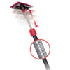 ZIPWALL ZipPole ZP4 Dust Barrier Pole, Spring-Loaded, 10 ft L, Stainless Steel