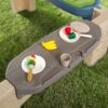 Step2 All-Around Playtime Patio with Canopy with 16 Play Accessories Playhouse Kids Outdoor Toys