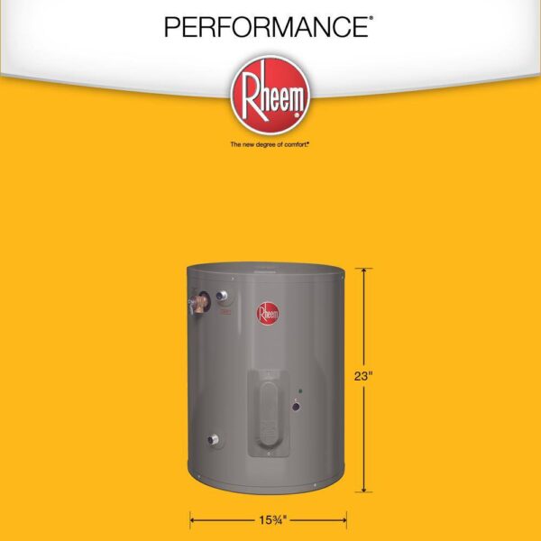 d00b1baf98bd4997bb2ef7a69c93b753 Rheem Performance 10 gal. 6-Year 2000-Watt Single Element Electric Point-Of-Use Water Heater XE10P06PU20U0