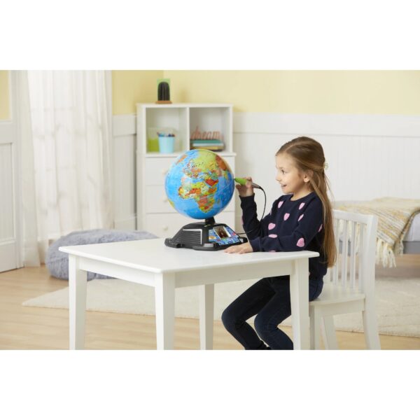 LeapFrog Magic Adventures Globe for Kids, Electronic Learning System, Teaches Countries, Culture