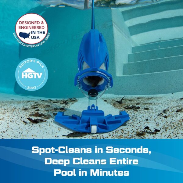 d0528e35d76f4bcc80949481dd2bb268 POOL BLASTER Max Cordless Pool Vacuum for Deep Cleaning & Strong Suction, Handheld Rechargeable Swimming Pool Cleaner for Inground and Above Ground Pools, Hoseless Pool Vac by Water Tech