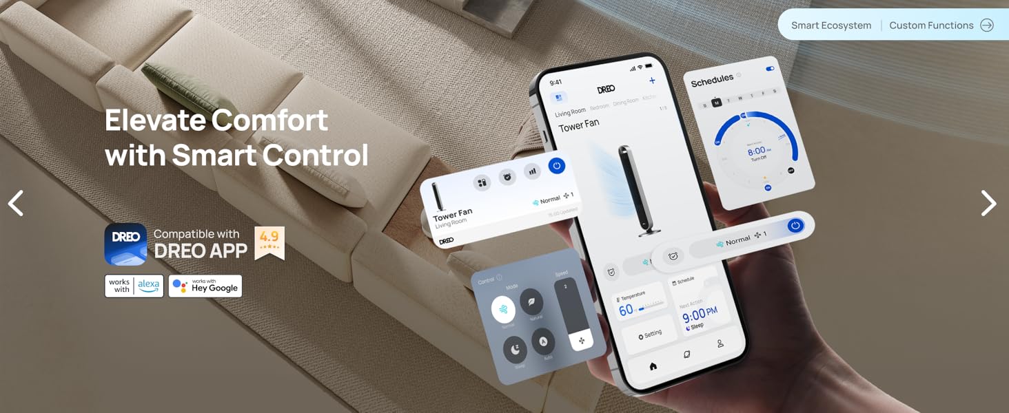 smart tower fan