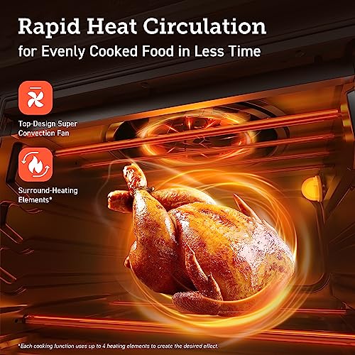 d071e43afcba4dccb816a3d873e44163 COSORI Toaster Oven Air Fryer Combo, 12-in-1, 26QT Convection Oven Countertop