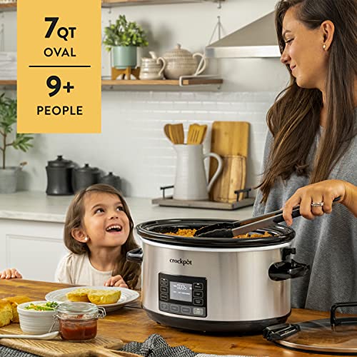 d0ba727473194ec786548bdf80a516b7 Crock-Pot 7 Quart Portable Programmable Slow Cooker with Timer and Locking Lid