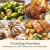Cuisinart Air Fryer Oven, 6-Qt Basket Stainless Steel Air Fryer
