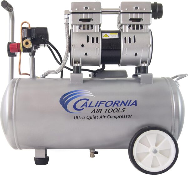 d18deb0b3a2849cea495a08b67af972f Air Tools 8010 Ultra Quiet Oil-Free Air Compressor, 1.0 HP, 8 Gallon, 120 PSI, 60 dB Noise Level