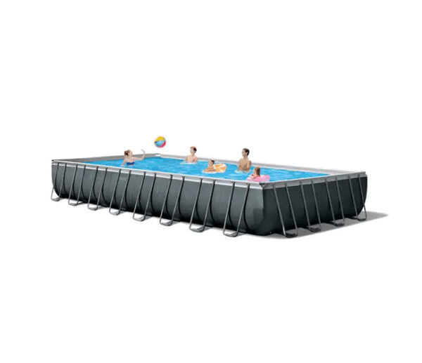 d18e140d6df54ec18a925ac625a66eba 32' x 16' x 52" Rectangular Ultra XTR Frame Swimming Pool w/ Pump