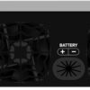 3600W Hybrid Pure Sine Wave Power Inverter with 120A MPPT Solar Charger .dc 24V to ac 110v 60HZ Solar Converter for Home,Car ＆Cabin (DC24V(Range20V-30V) 3600VA)