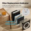 Airmega AP-1512HH(W) True HEPA Purifier with Air Quality Monitoring, Auto, Timer, Filter Indicator, and Eco Mode, 16.8 x 18.3 x 9.7, White