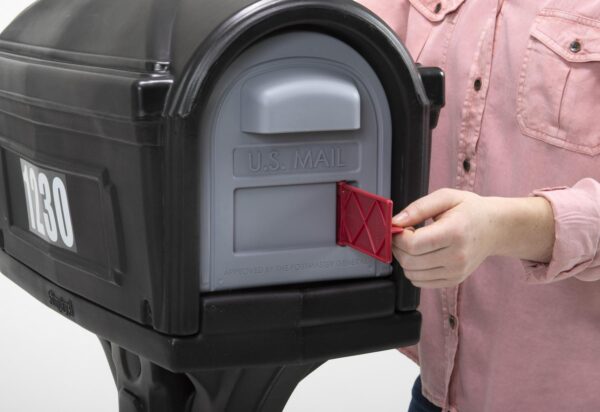 d332bc497c7d472087cafec8519d4fff Simplay3 Dig Free Easy Up Classic Black Plastic Mailbox