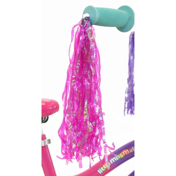 d3584e5458a4490fa5cde119d1efba67 12 In. Let You Be You Unicorn Bike . Pink and Purple