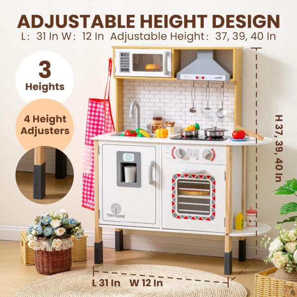 d390ebdb547f41efb73cbcba331790c3 Play Kitchen for Kids - Toy Kitchen Set for Toddlers with Realistic Lights and Sounds, Kids Kitchen Playset with Abundant Toy Food Set