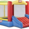 Little Tikes Jump 'n Slide Inflatable Bouncer Includes Heavy Duty Blower With GFCI, Stakes, Repair Patches, And Storage Bag, for Kids Ages 3-8 Years