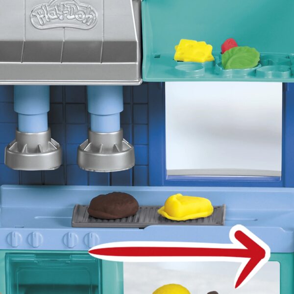 d4adc0feaafd43d28ea97f54d042c31f Play-Doh Kitchen Creations Busy Chef's Restaurant Set for Boys and Girls - 5 Color (5 Piece)