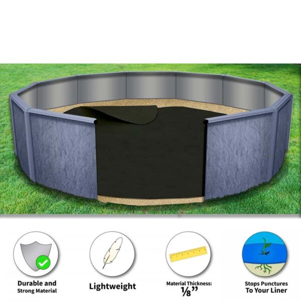 d55aac96426e458a87bbced8fd3bcab7 Rhino Pad 18-Foot Round Pool Liner Pad