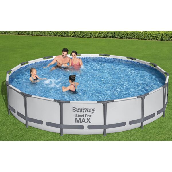 d5c28e8a53424bafb21e383ac9d7ba04 Bestway MAX 14' x 33" Round Above Ground Pool Set