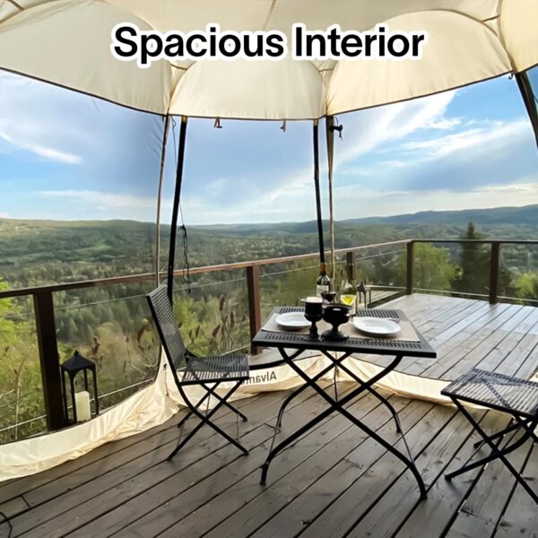 d63e7cc2ee32425dbb5df6d0b6843962 Screen House Room Camping 12x12 Ecru Instant Canopy
