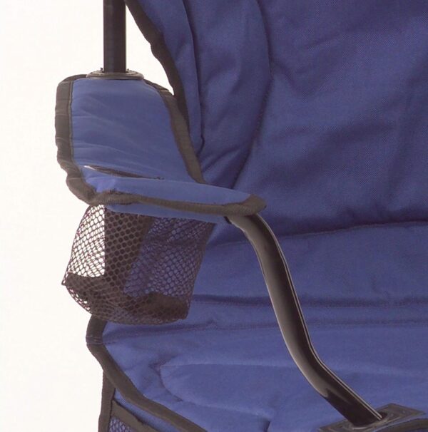d6f8321279f44375a2cf87bc983673e5 Outdoor Utility Wagon, Solid Blue & Coleman Cooler Four-Person Portable Camping Chair, Blue