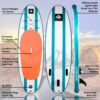 Roc Inflatable Stand Up Paddle Boards with Premium SUP Paddle Board Accessories, Wide Stable Design, Non-Slip Comfort Deck for Youth & Adults