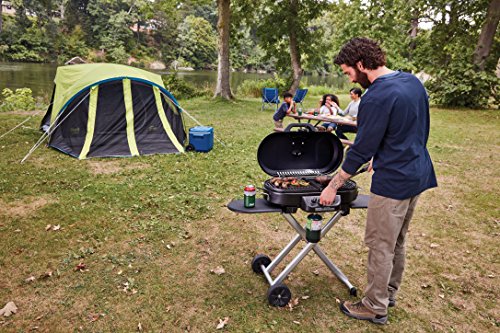 d76e010abc4f4637b60cc77776f939e1 Coleman RoadTrip 285 Portable Stand-Up Propane Grill, Gas Grill with 3 Adjustable Burners