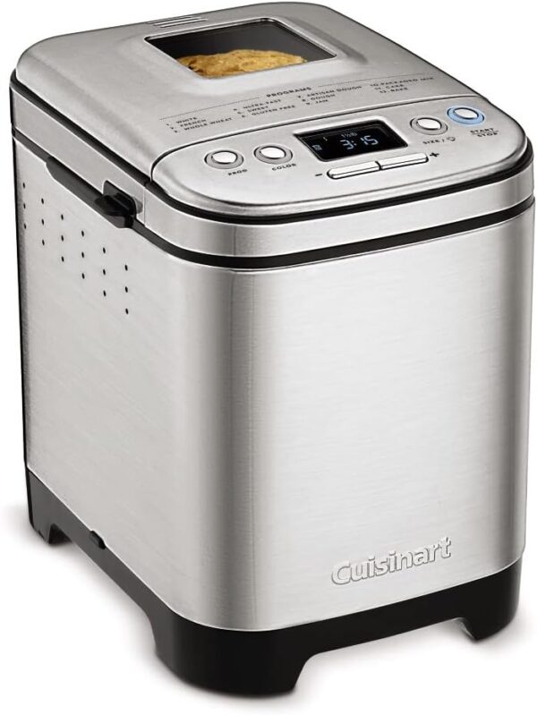 d7d6cdf267b14fe392ecad6804477f63 Cuisinart Bread Maker Machine, Compact and Automatic, Up to 2lb Loaves