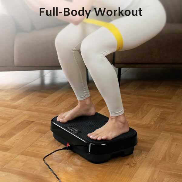 d87f4b6c15dd4d5393cffe312c5e4efb TheNeat Vibration Plate Exercise Machine, Whole Body Workout Vibration Fitness Platform, 330 Lbs Capacity, Low Noise Vibrating Plate Machine for Home & Office, NeatShake