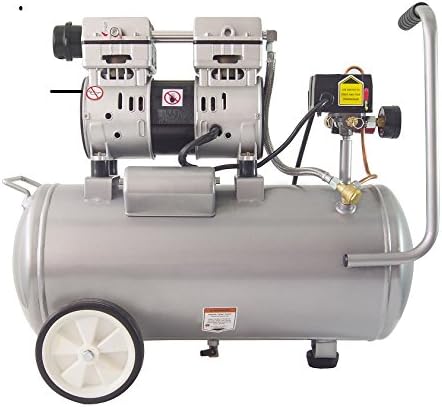 d8a72d9581284b02ba9f361b8e49cd68 Air Tools 8010 Ultra Quiet Oil-Free Air Compressor, 1.0 HP, 8 Gallon, 120 PSI, 60 dB Noise Level