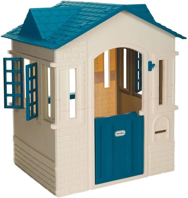 d8ec198ac48c46979f19ad5f31cd3470 Cape Cottage Playhouse - Blue Large