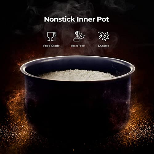 d913ba2fe1c74f4fafc80d8fb96663f9 CUCKOO 6-Cup (Uncooked) Micom Rice Cooker Nonstick Inner Pot | White