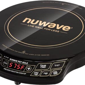 Nuwave Gold Precision Induction Cooktop, Powerful with Large 8” Heating Coil