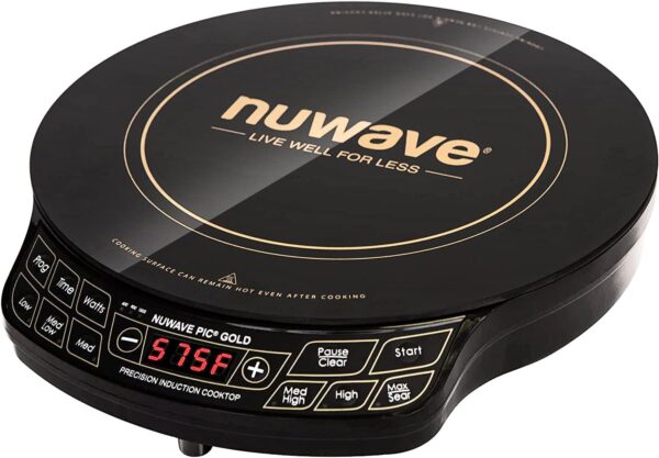 da24cd64305c4286a7ed9735b4441a49 Nuwave Gold Precision Induction Cooktop, Powerful with Large 8” Heating Coil