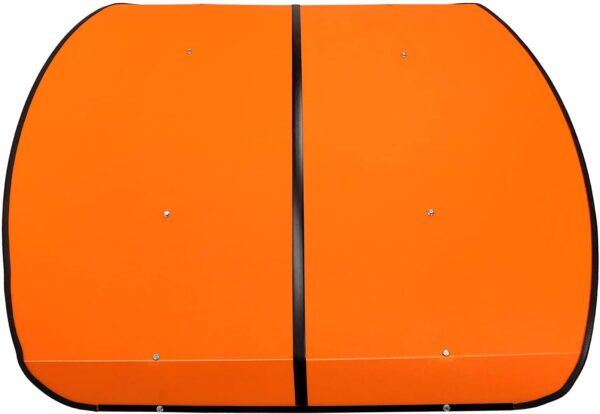 da2e65ef1155448b8e203bd269e194c2 Tractor Canopy Orange Compatible with All ROPS 48 X 52 Equipped Tractors with a 2 x 2 or 2 x 3 ROPS (Will Add About 4 to The Height of The Tractor) Tractor Sun Canopy Sunshade