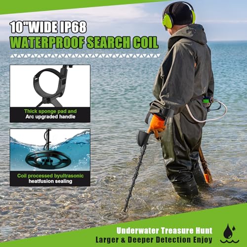 da2ef1b4bb8d432a8aee6c4165bf5ce0 PalliPartners Metal Detector for Adults .Professional Gold Detector with LCD Display
