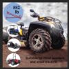 Lawn Mower Lift Jack -Lifting Platform 882 Lbs Capacity for Garden Tractors and Lawn Mowers