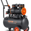VEVOR 6.3 Gallon Air Compressor, 2 HP 3.35 CFM Oil Free Air Compressor Tank & Max