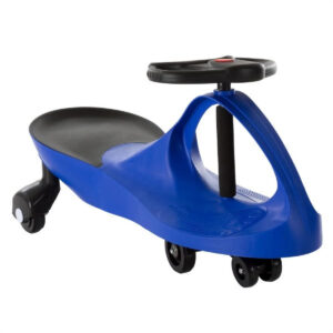 Lil' Rider Outdoor Wiggle Car Ride on Toy for Kids 3 Years and Up (Blue)