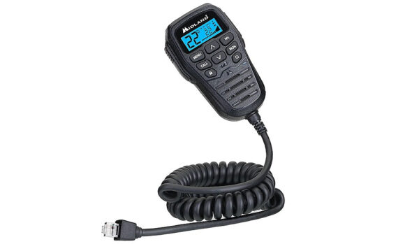Midland - MICROMOBILE MXT275 15 Channel Two Way Radio - Black