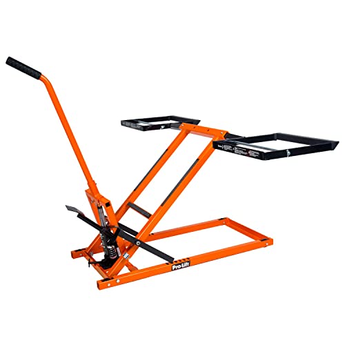 dbe2c35035834404869b03f3422f2225 Pro-LifT Lawn Mower Lift Jack - 350 Lbs Capacity for Tractors and Zero Turn Lawn Mowers