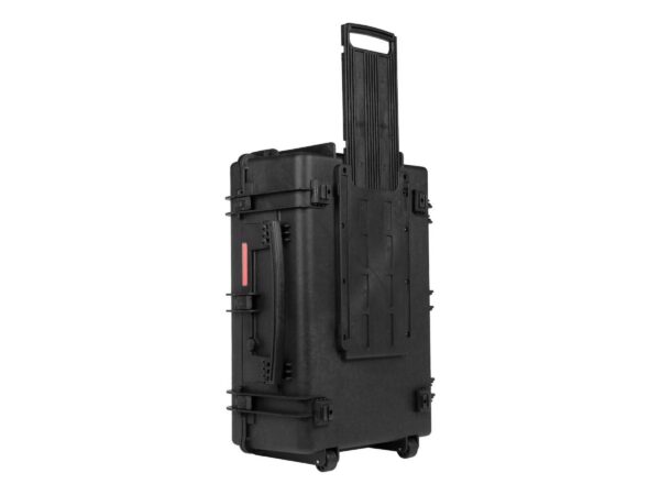 Monoprice Weatherproof Hard Case - 33in x 22in x 13in With Wheels and Customizable Foam, IP67, Shockproof, Customizable Name Plate