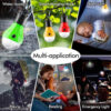 4 Packs LED Camping Light Bulbs