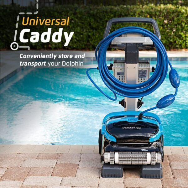 dda163f0c49146819c0d77e85de173e3 Dolphin Nautilus CC Plus Wi-Fi Automatic Robotic Pool Vacuum Cleaner, Always Cleaning, Never Charging, with Wall Climbing Scrubber Brush, Ideal for In-Ground Pools up to 50 FT in Length