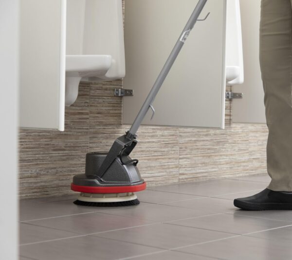 ddbb7c34f6cd4776917b3a9c95fb68e4 Commercial Orbiter Hard Floor Cleaner Machine, Multi-Purpose Floor Cleaning, Random Orbital Drive, Wide Cleaning Path, 50-Foot Long Cord, ORB550MC, Gray/Red-Oreck