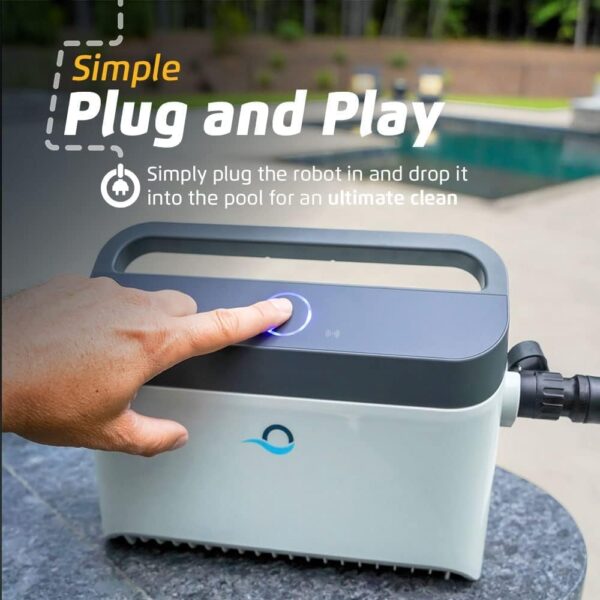 ddbd7ec8b78f4c2cad8e3bb3b7c53b4d Dolphin Nautilus CC Plus Wi-Fi Automatic Robotic Pool Vacuum Cleaner, Always Cleaning, Never Charging, with Wall Climbing Scrubber Brush, Ideal for In-Ground Pools up to 50 FT in Length