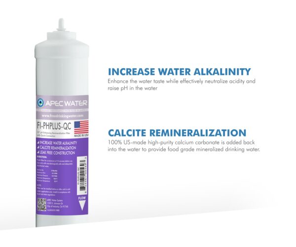 ddcdce91aea34fb3873799f9e1b48ee3 APEC Top Tier Alkaline Mineral Ph+ Ultra Safe Reverse Osmosis Drinking Water Filter System (ESSENCE ROES-PH75)
